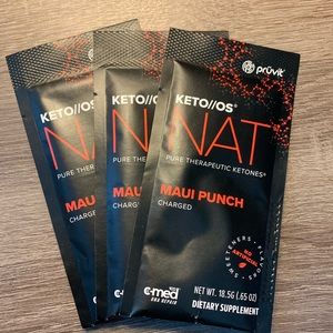 Keto//Os NAT 3-pack Maui Punch charged ketones!